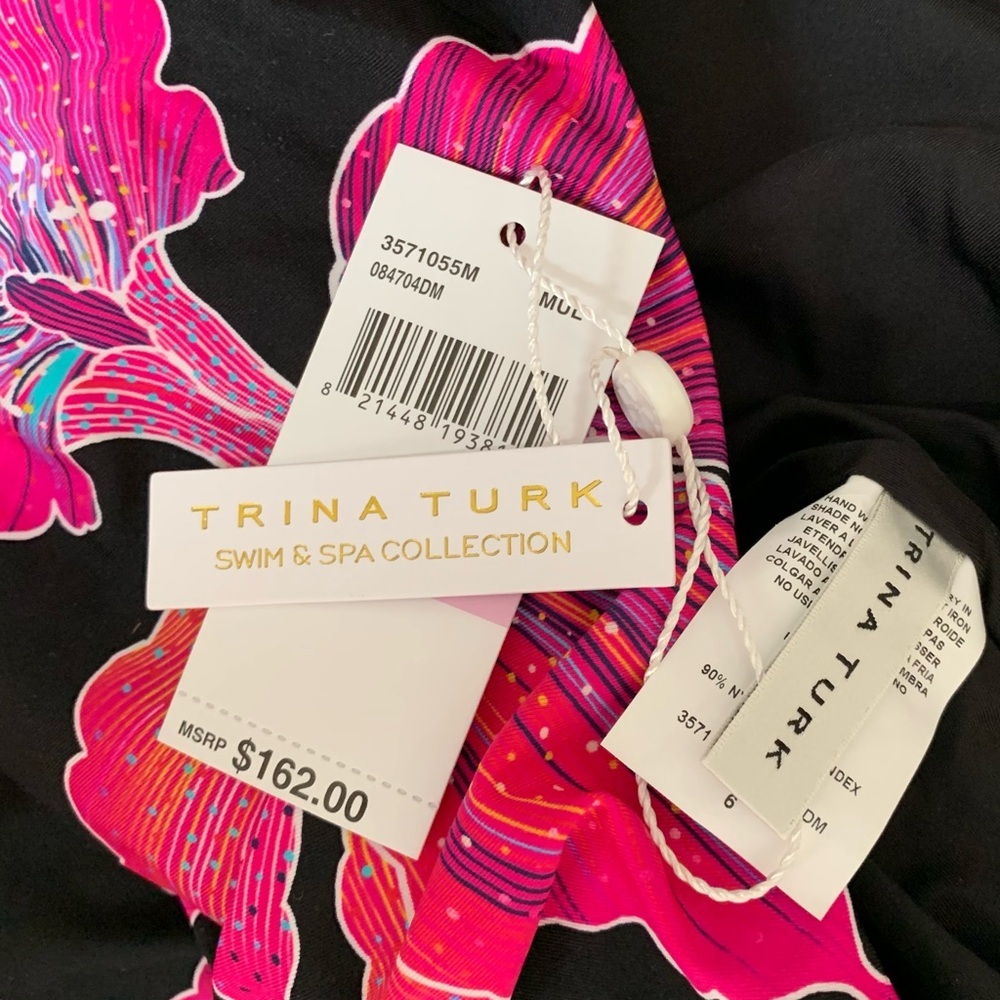 TRINA TURK One Piece Swimsuit! Retail $162. - Picture 8 of 8